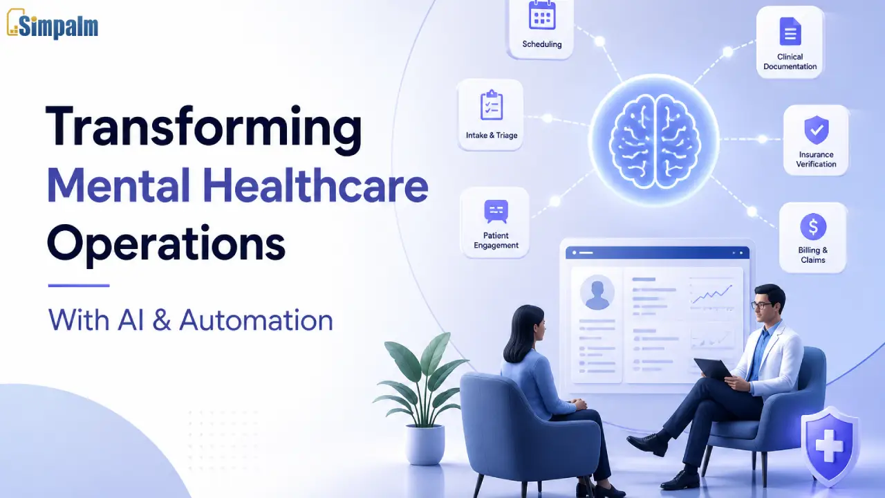 How AI and Automation Are Transforming Mental Healthcare Operations (Without Replacing Therapists)