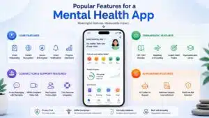 Popular Features for a Mental Health App