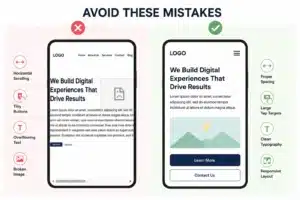 Responsive design mistakes to avoid