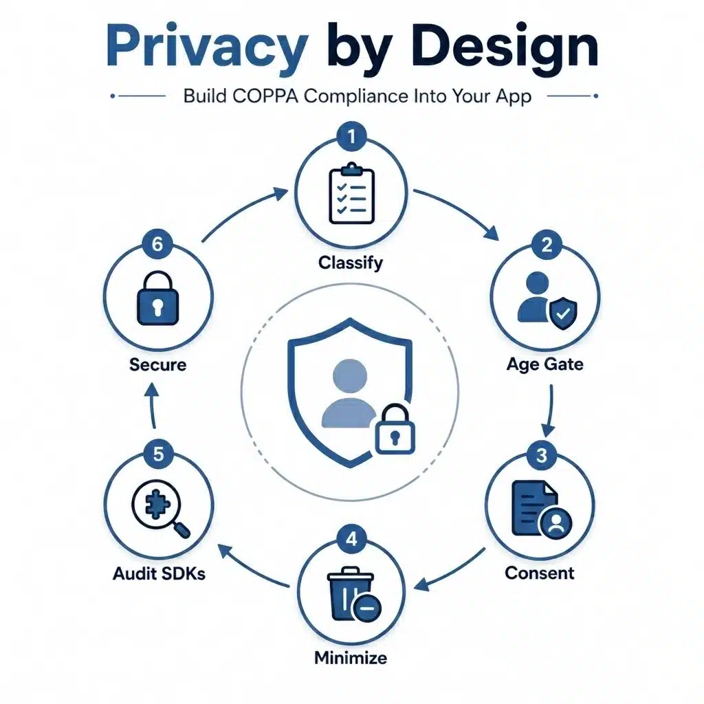 Build COPPA privacy by design