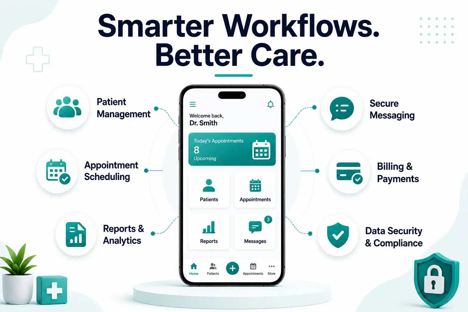Healthcare app challenges
