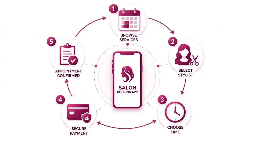 What is a Salon Booking App?