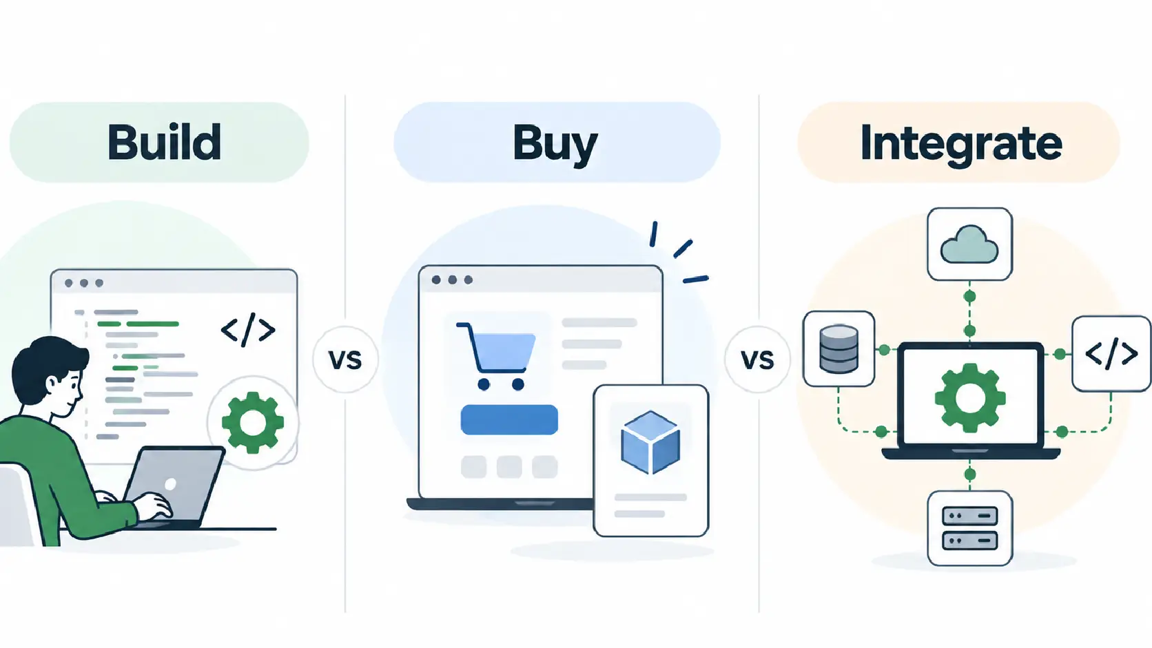 Build vs Buy vs Integrate
