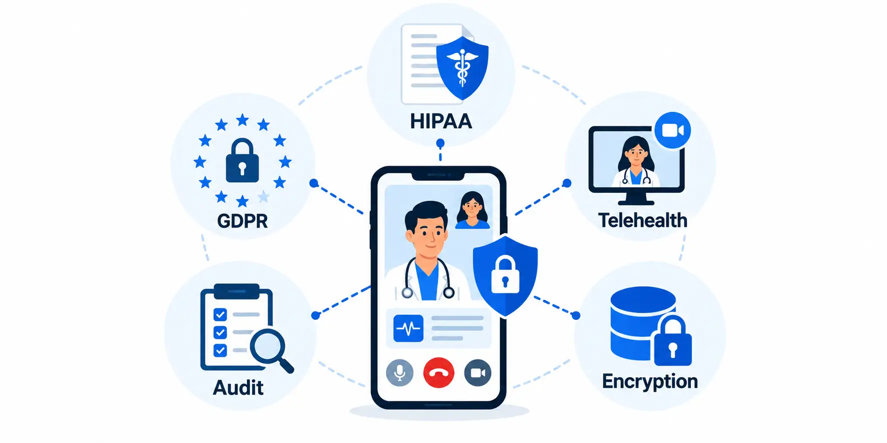 Compliance and Security Standards For Doctor On-Demand App