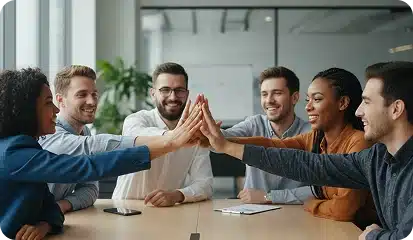 Team high five